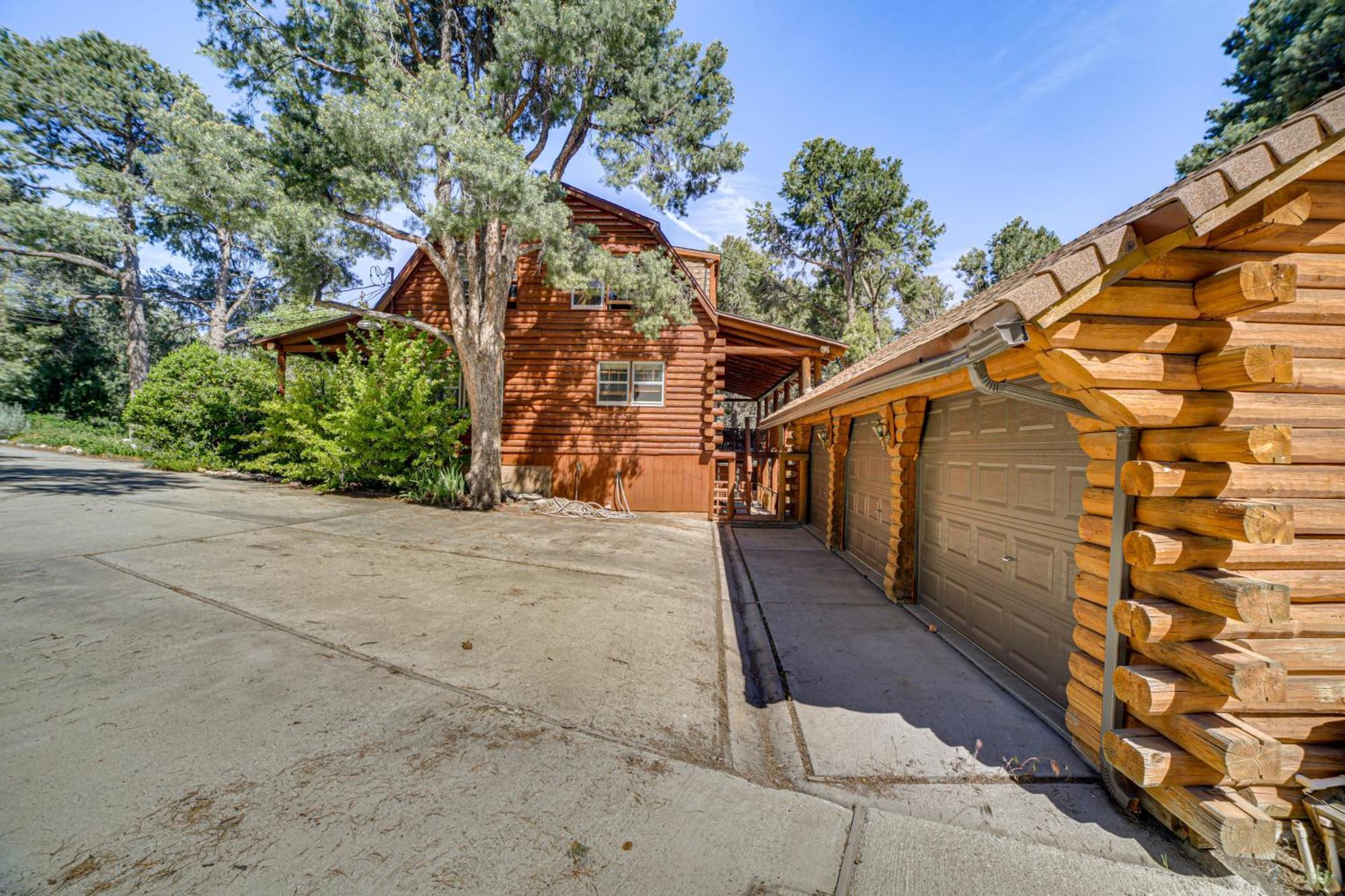 Pine Mountain Club Log Cabin With Resort Amenities! Exterior photo